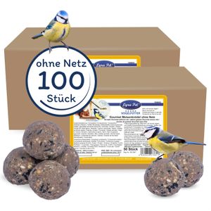 100 Stk. Lyra Pet® Gourmet Meisenknödel ohne Netz à 80 g