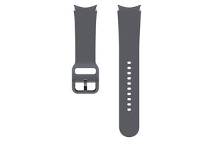 Samsung Sports Elastic Wristband für Samsung Galaxy Watch 4/4 Classic / 5/5 Pro (M/L) Grau (ET-SFR91LJEGEU)