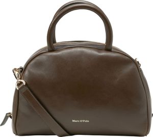 Marc O'Polo Leder Handtasche Umhängetasche Duna Hand Bag Pure Brown dunkelbraun