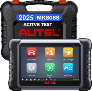 Autel MaxiCOM MK808S Scanner, 2025 Bidirektionales Tool Aktualisiert von MaxiCheck MX808 MK808, 28+ Service, Aktiver Test, Alle Systemdiagnosen