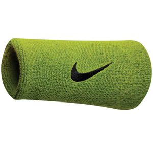 Nike Swoosh Doublewide Schweißbänder 710 atomic green/black