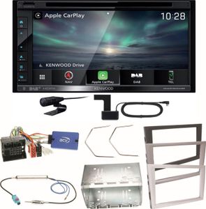 Kenwood DNX-5190DABS Carplay DVD Einbauset für Opel Signum Corsa C Tigra Twintop