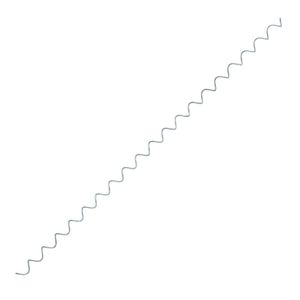 Spiralverbinder für Gabionen 100 cm Spirale Spiralen Metall Gabione verzinkt 4mm
