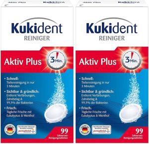 Kukident Aktiv Plus 2 x 99 Stück