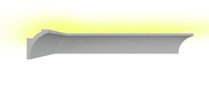 Stuckdekorbau  2 Meter Indirekte Beleuchtung LED Lichtprofile Styroporleisten Stuck BL 17