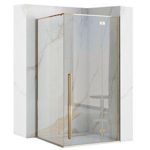 Rea Duschkabine Fargo 80X100 Gold