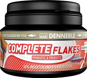 Dennerle Complete Flakes 100 ml - Hauptfutter für alle Zierfische in Flakes-Form