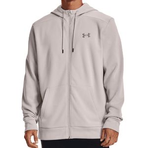 Under Armour Ua Armour Fleece Fz Hoodie 592 592 Ghost Gray L