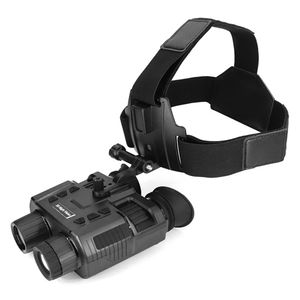 1080P-Nachtsichtbrille 4-facher Digitalzoom Infrarot-Freihand-Nachtsichtfernglas mit 3D-Display 250 m Nachtreichweite