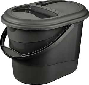 keeeper 1180483300000 keeeperKoš na odpadky "elsa", s víkem, oválný, grafitový