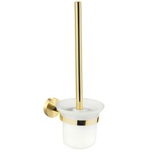 Rea Toilettenpapierhalter Mit Bürste Metall Gold Mist 06