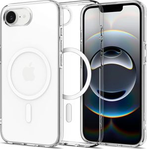 Spigen Liquid Crystal (MagFit), Pokrowiec, Apple, iPhone 16e, 15,5 cm (6.1"), Przezroczysty, Biały