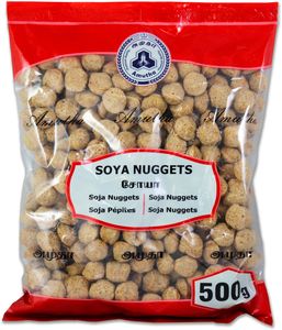 Amutha Soya Nuggets 500g | Fleisch Alternative | Soja Nuggets, Granulat, Geschnetzeltes