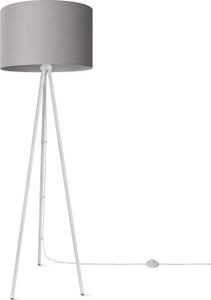 Stehleuchte Wohnzimmer Schlafzimmer Dreibein Stofflampenschirm Stehlampe E27 Uni