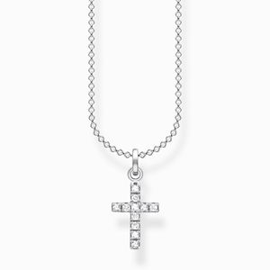 Thomas Sabo KE2069-051-14-L38V Silberne Kette Kreuz Pavé Damen