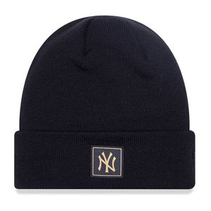 New Era Wintermütze Beanie - METALLIC BADGE New York Yankees