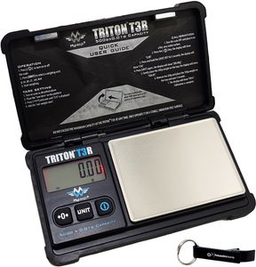 HEADNMORE® Bundle - MYWEIGH® Pocket Scale Digital Scale T3R (500x0.01g) + HEADNMORE® Key Fob