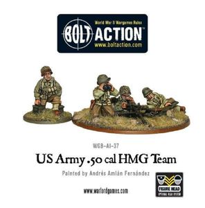 Bolt Action WW2 - US Army 50 Cal HMG Team EN