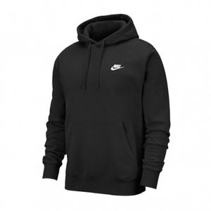 Nike M Nsw Club Hoodie Po Bb Black/Black/White M