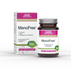 GSE MenoFree | Yamswurzel + Vitamin B + Biotin | 60 Tabletten