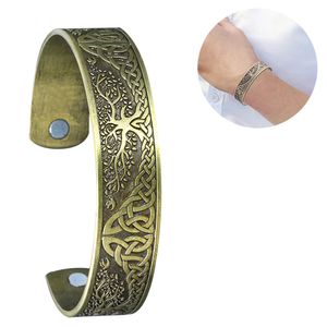 Kupfer-Armbänder für Arthritis, Männer und Frauen, magnetisches Kupfer-Armband für Migräne-Schmerzlinderung, einfacher Stil, verstellbare Größe