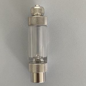 Kohlendioxidblasenschreiber für Aquarien, Dekompressionsmessgerät mit Einzelkopf / Doppelkopf aus Aluminiumlegierung