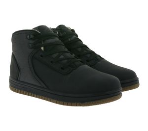 PARK AUTHORITY by K1X | Kickz H1ke GS High-Top Sneaker-Boots mit Fleece-Futter Kinder Winter-Stiefel 6184-0701/0054 Schwarz, Größe:38