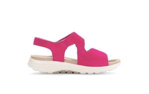 Gabor Shoes Trekkingsandale - Pink Leder : 41 : Normal Größe: 41 Weite: Normal