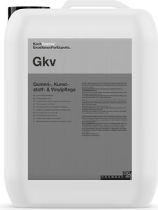 Koch Chemie Gummi-, Kunststoff- & Vinylpflege Gkv 10l  l Kanister | Kunststoffaußenpflege