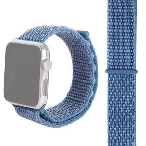 Športový náhradný remienok pre Apple Watch Series 1-7 / 42-45 mm Nylonová remienková slučka, farba: modrá 1