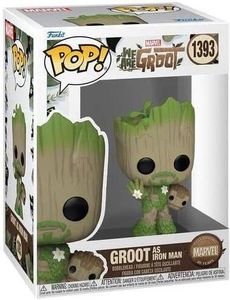 We Are Groot POP! Movies Vinyl Figur Iron Man 9 cm