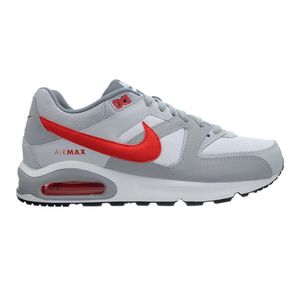 Nike Air Max Command , Größe:46, Farbe:Grau/Rot