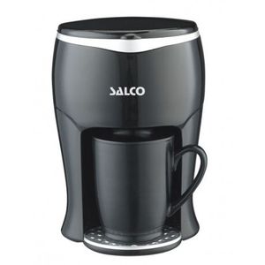 Salco Ein-Tassen-Kaffeemaschine für Kaffee oder Tee inkl. Keramiktasse 150ml