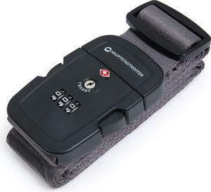 Hauptstadtkoffer - Gepäckgurt mit TSA-Zahlen-Schloss Kofferband reißfest Packriemen Pack-Strap Gurt Reisezubehör Kofferzubehör