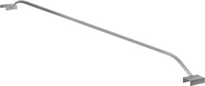 Flachplanenbügel für Anhänger Alu verstellbar 132 -204 cm Planenbügel Alu-Bügel