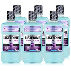 Listerine Total Care Sensitive 500ml - Hält ihren Atem frisch (6er Pack)