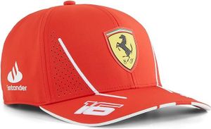 PUMA - Scuderia Ferrari - Charles Leclerc - LC Cap Junior - Snapback/OSFA - Burn Red - Formula 1