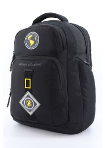 National Geographic Rucksack New Explorer mit extra Laptopfach Schwarz One Size