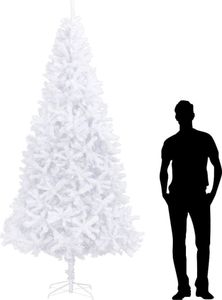 vidaXL Sztuczna choinka 300 cm biała