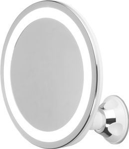 Adler AD 2168 LED make-up zväčšovacie zrkadlo do kúpeľne 24 LED otočné 360 prísavka