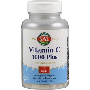 Vitamin C 1000 Plus KAL, 100 st RET