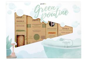 PANDOO Bad-Set Green Routine 41x32x5cm 4teilig