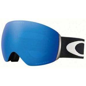 Oakley Skibrille Damen und Herren Snowboardbrille Flight Deck , Farbe:matte black, Glaswahl:prizm sapphire iridium