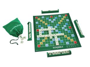Mattel Games Original Scrabble-brettspiel Grün  Grün One Size