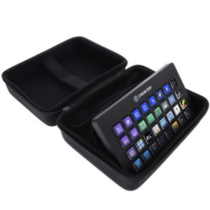 foto-kontor Tasche kompatibel mit Elgato Stream Deck XL Schutzhülle Tragetasche Case - sicherer Schutz für unterwegs - schwarz