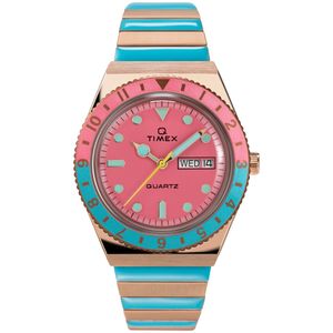 Timex Damen Uhr Quarz Edelstahl Mehrfarbig TW2U81500 Q Malibu