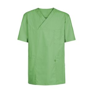 Größe XL Greiff Care Uni Schlupfkasack Kurzarm Lindgrün Hellgrün 50 % Baumwolle 50 % Polyester Mo