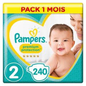 Pampers Premium Protection New Baby Gr.2 Mini 4-8kg MonatsBox, 240 Stück - Größe 2 - 240 Stück