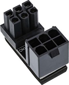 InLine® Interný napájací adaptér, 180° ATX 6-pinová zástrčka / zásuvka InLine® Interný napájací adaptér, 180° ATX 6-pinová zástrčka / zásuvka