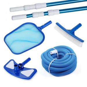 OK-Living Pool Reinigungsset , 5er Set, Blau